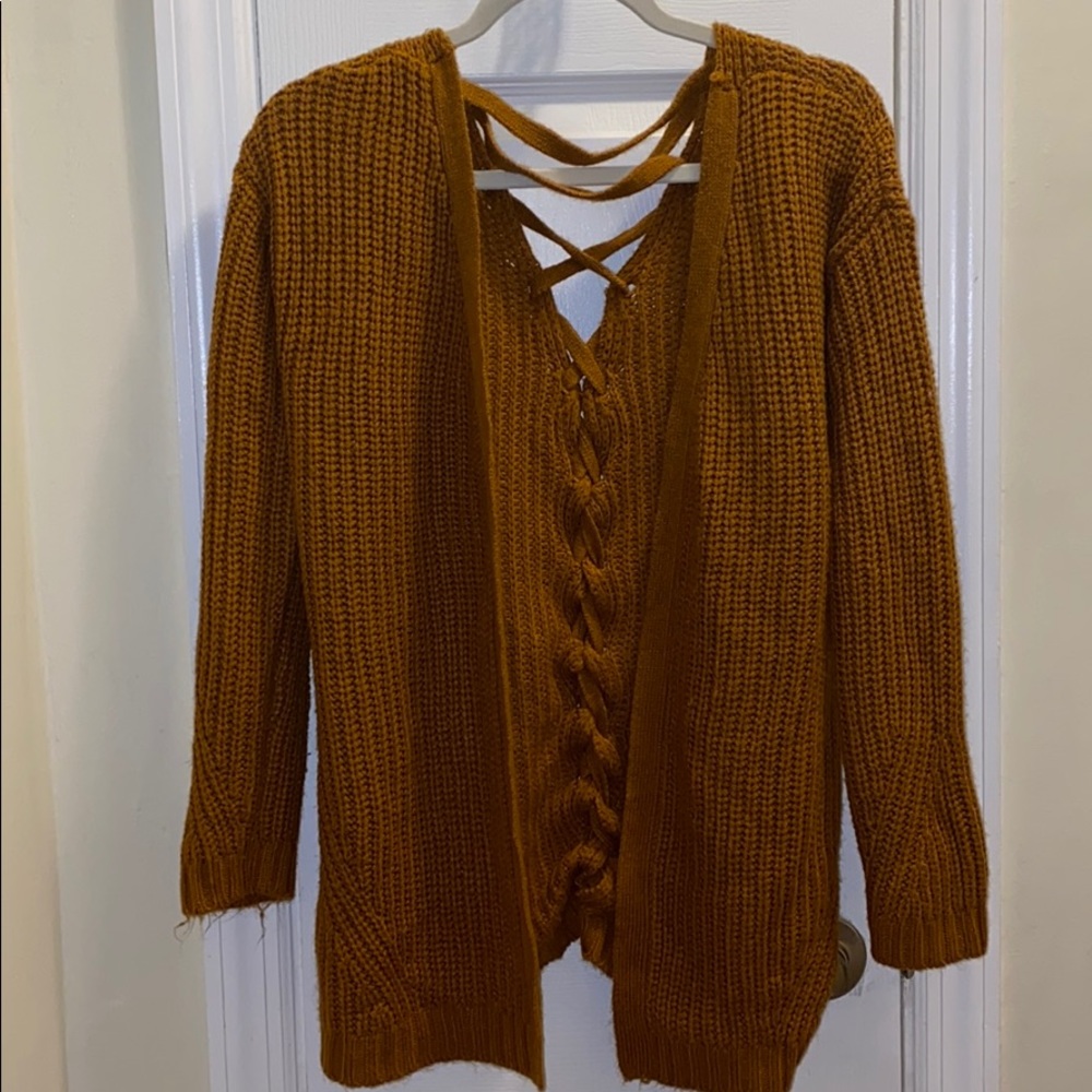 Mustard Knit sweater
